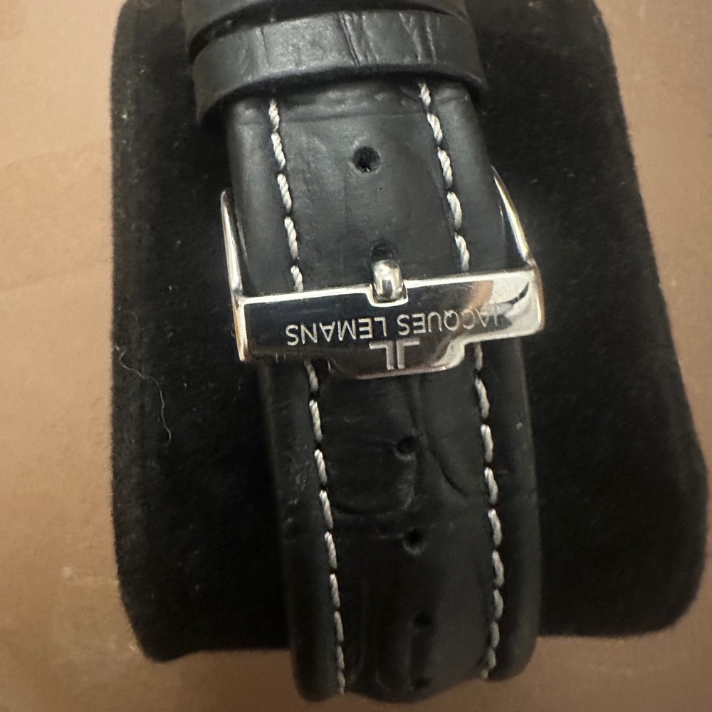 Rare Jacques Lemans Green/Blue/Silver Liverpool Diver Series NWOT 43mm - Picture 4 of 6